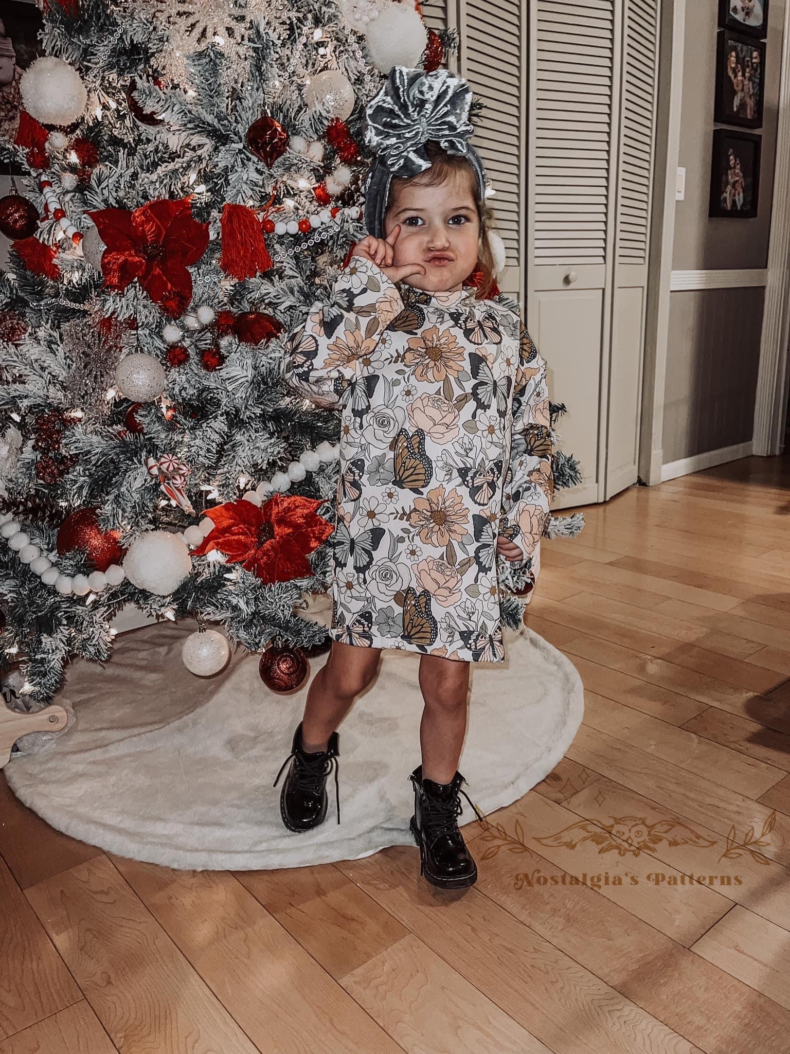 Nadia T-shirt Dress Tutorial and Pattern - Etsy