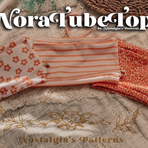 Nora Tube Top tutorial and pattern