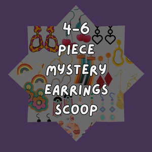 mystery earrings Scoop - mystery jewelry scoop 4-6 pairs of earrings