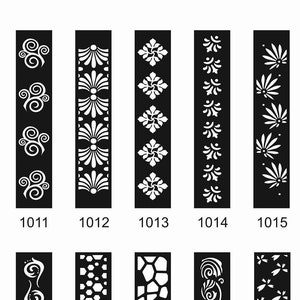Room Divider | Privacy Screen | Partitions | Decorative Panel | Plasma Dxf | CDR, AI, SVG, Dxf, Jpg | digital download.
