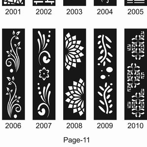 Room Divider | Privacy Screen | Partitions | Decorative Panel | Plasma Dxf | CDR, Dxf, Jpg | digital download.