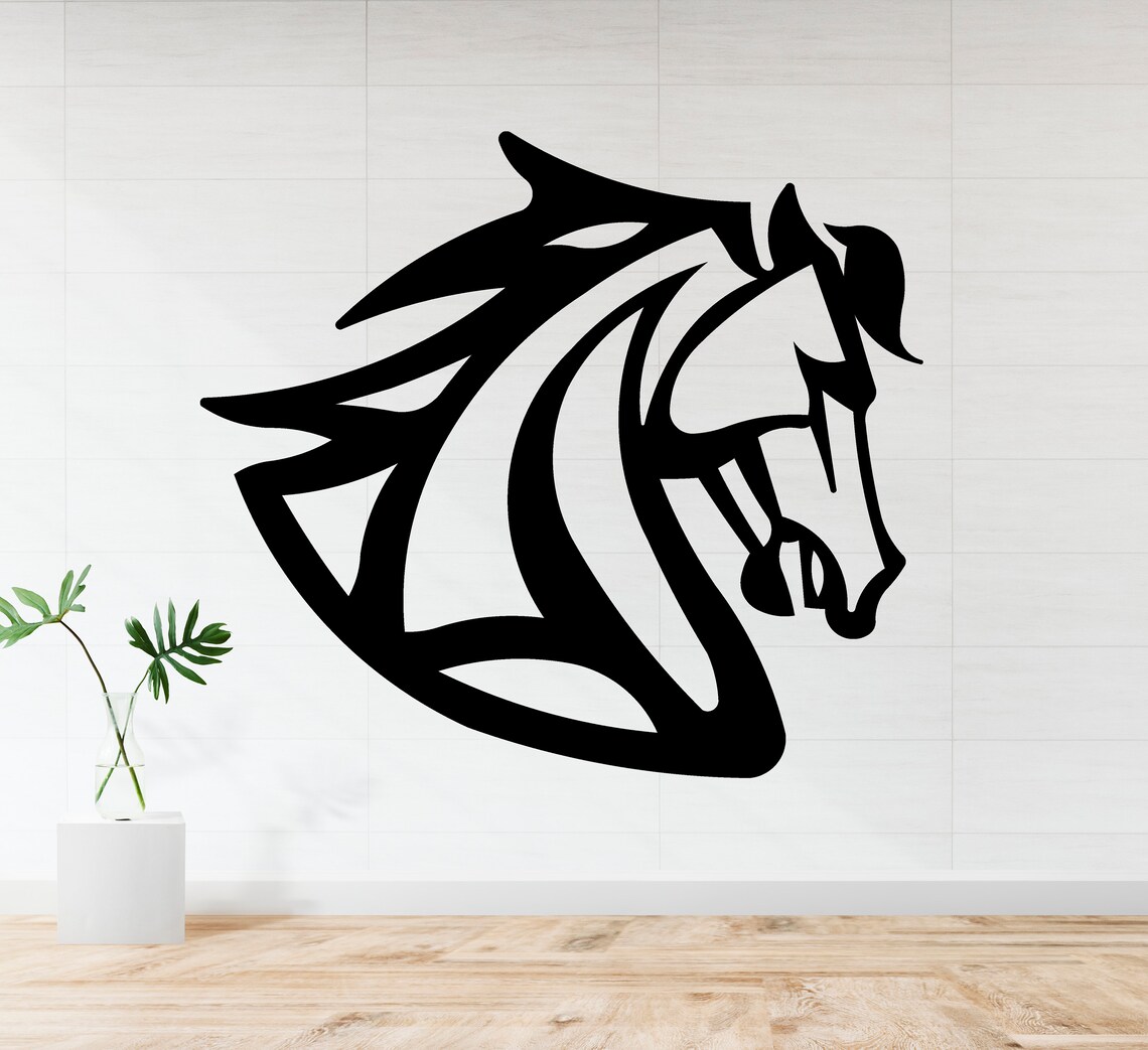 Eco-friendly Horse Head Wall Hanging Metal Art Horse Head - Etsy