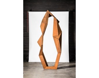 Vrijstaande metalen sculptuur | Modern past bij sculptuur | Traditioneel decor sculptuur | Aantrekkelijke functie | Gebruik zwembad en tuin.