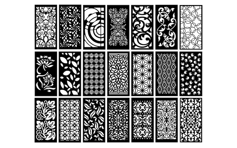 50% OFF 100+ Premium Files Dxf Geometric for CNC Laser Vector Dxf File ...