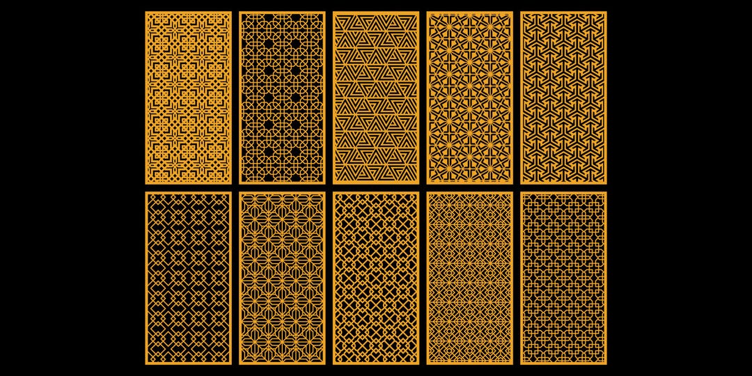 Panel Screen Svg, Decorative Panels, Geometric Pattern Svg, Panel Wall ...
