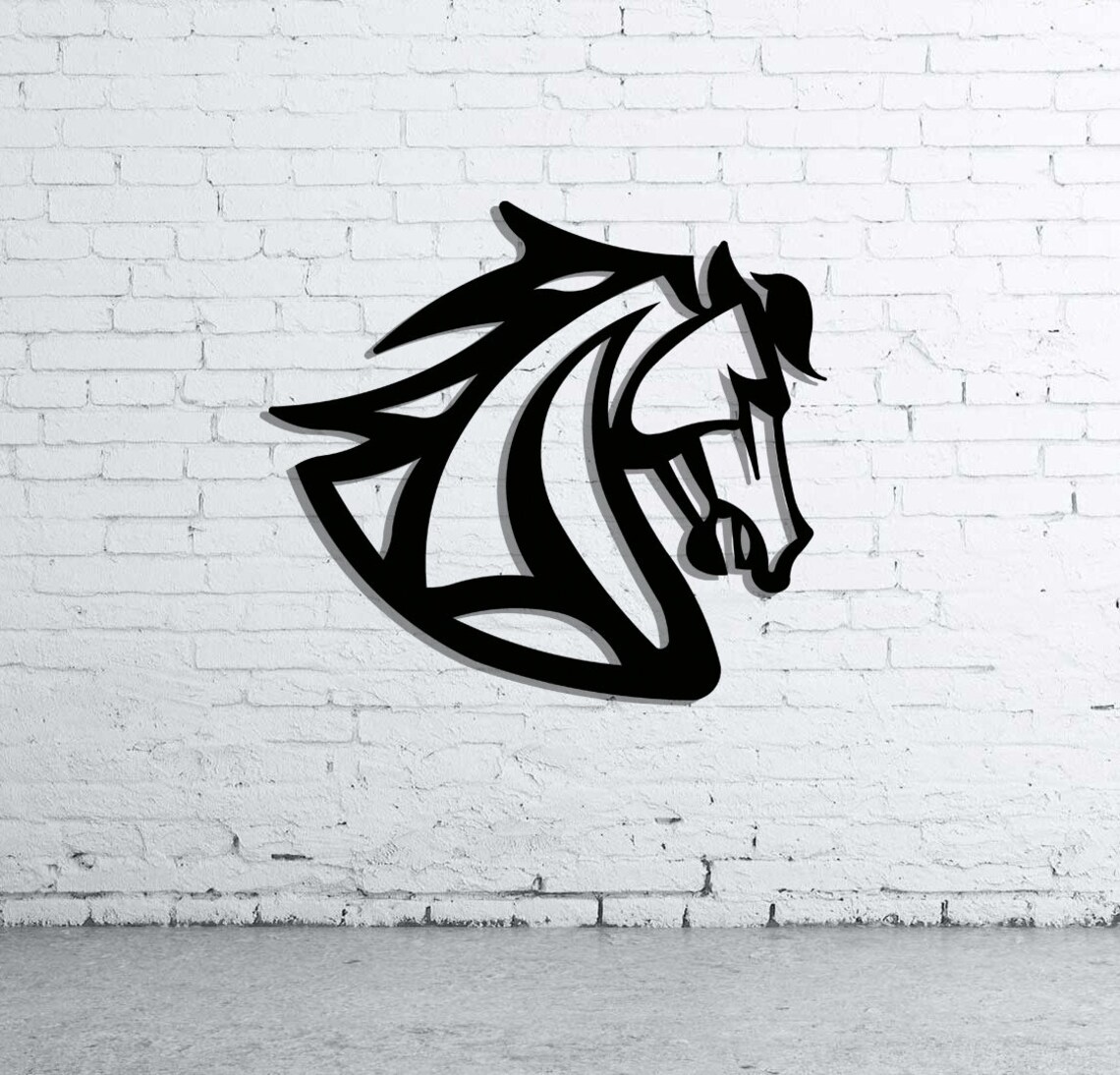 Horse Head Wall Art Metal Wall Decor Metal Wall Hangings Etsy