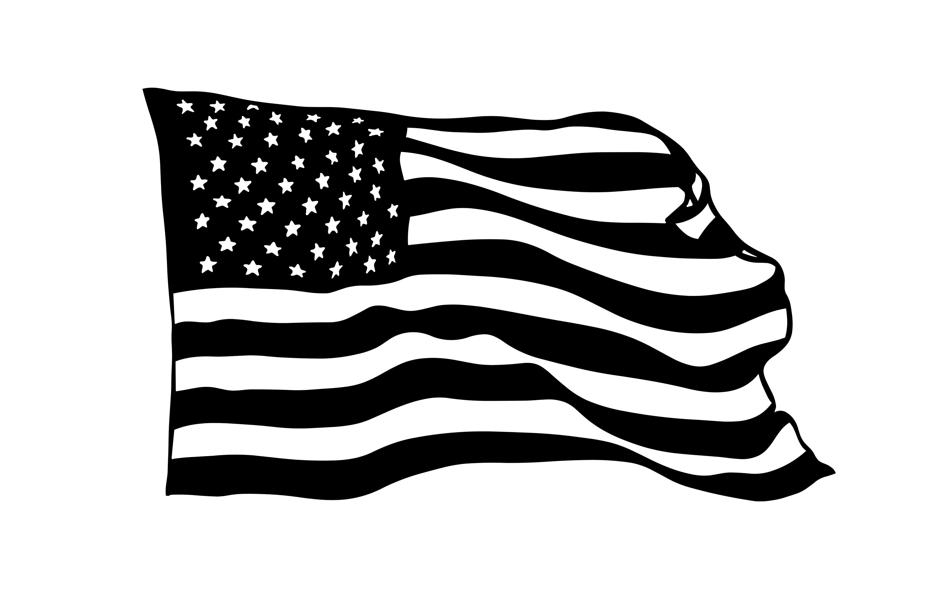 Flag of USA Vector Illustration Cnc Plasma Design Vector Laser Design ...