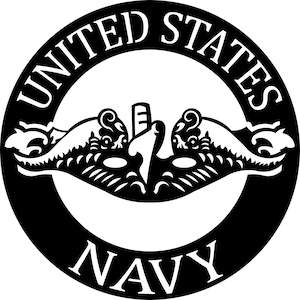 USA Navy Logo | United States | DXF Sign | Home Sign | Laser Cut | Design Vector | Laser design | Dxf files | digital download.