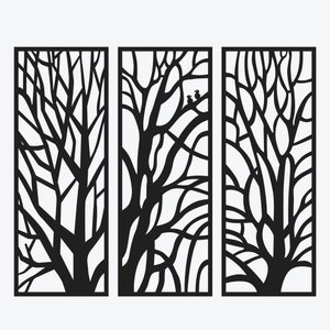 Room Divider | Privacy Screen | Partitions | Decorative Panel | Plasma Dxf | CDR, AI, SVG, Dxf, Jpg | digital download.