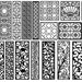 DXF Patterns File | Privacy Screen | Vinyl Decor | Panel Templates ...