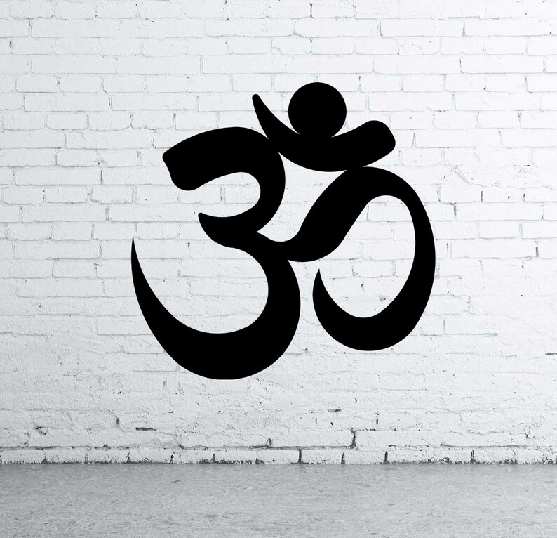 Wall Hanging Om Metal Art Om Symbol Design Om Metal Wall Etsy