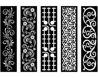 Room Divider | Privacy Screen | Partitions | Decorative Panel | Plasma Dxf | CDR, Svg, AI, Dxf, Jpg | digital download.