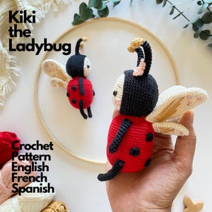 Crochet Pattern Ladybug Kiki • Ladybug Amigurumi PDF Tutorial