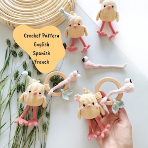 Crochet PATTERN Chick Pam, amigurumi chick pattern, crochet chick pattern