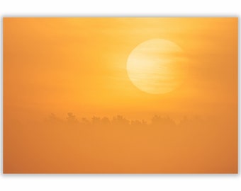 Basic Leinwandbild "Sonnenaufgang"