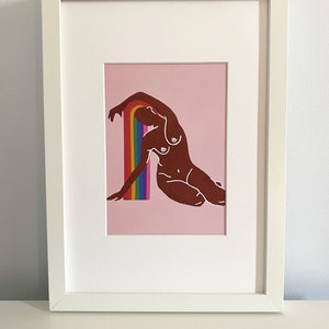 Rainbow Nudes - A5 Prints - Etsy