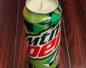 Mountain Dew Scented Soy Wax Candle 12oz