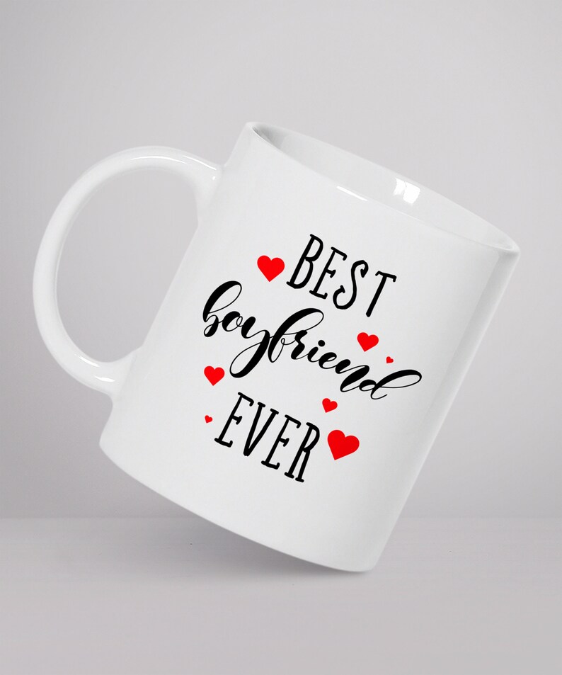 Best Boyfriend Ever Heart Coffee Mug Best Boyfriend Mug Etsy UK