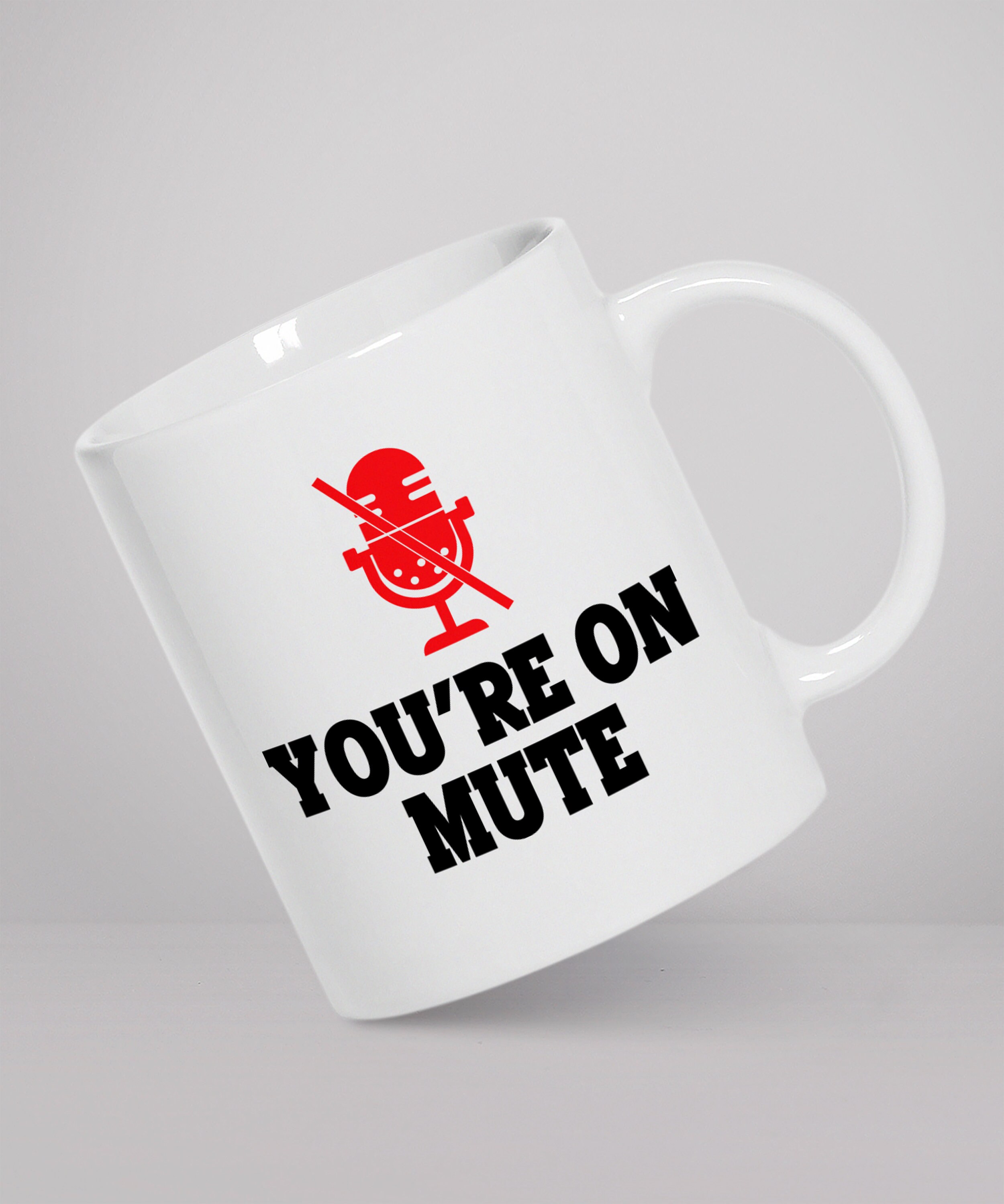 Divertido Estás en Mute 11oz Mug / Covid Joke / Funny Zoom Etsy España