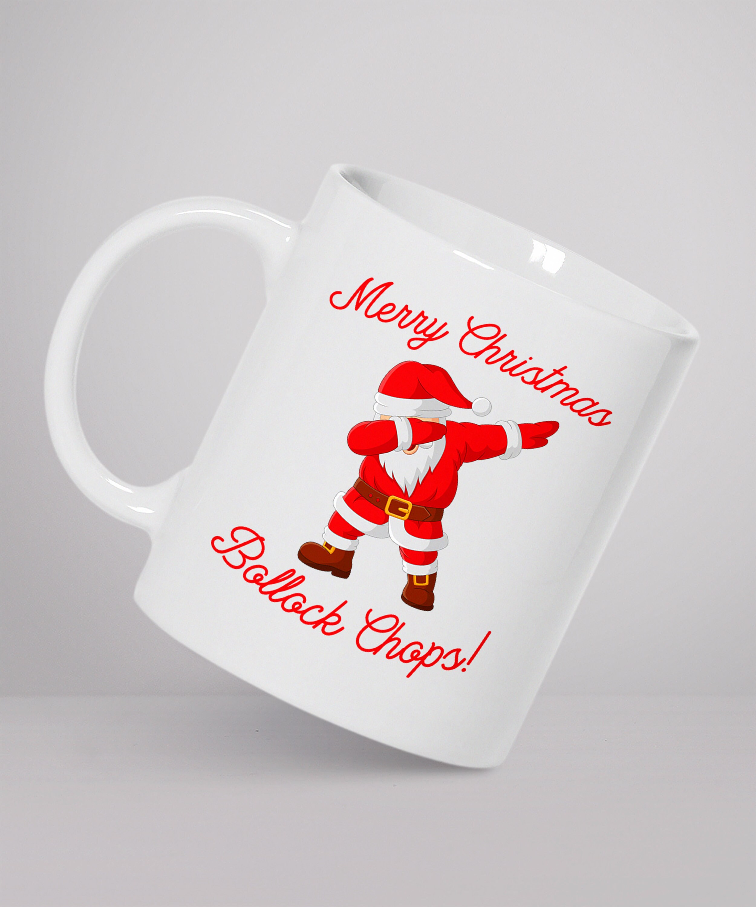 Funny Christmas Mug Merry Christmas Bollock Chops Funny Xmas Etsy Canada