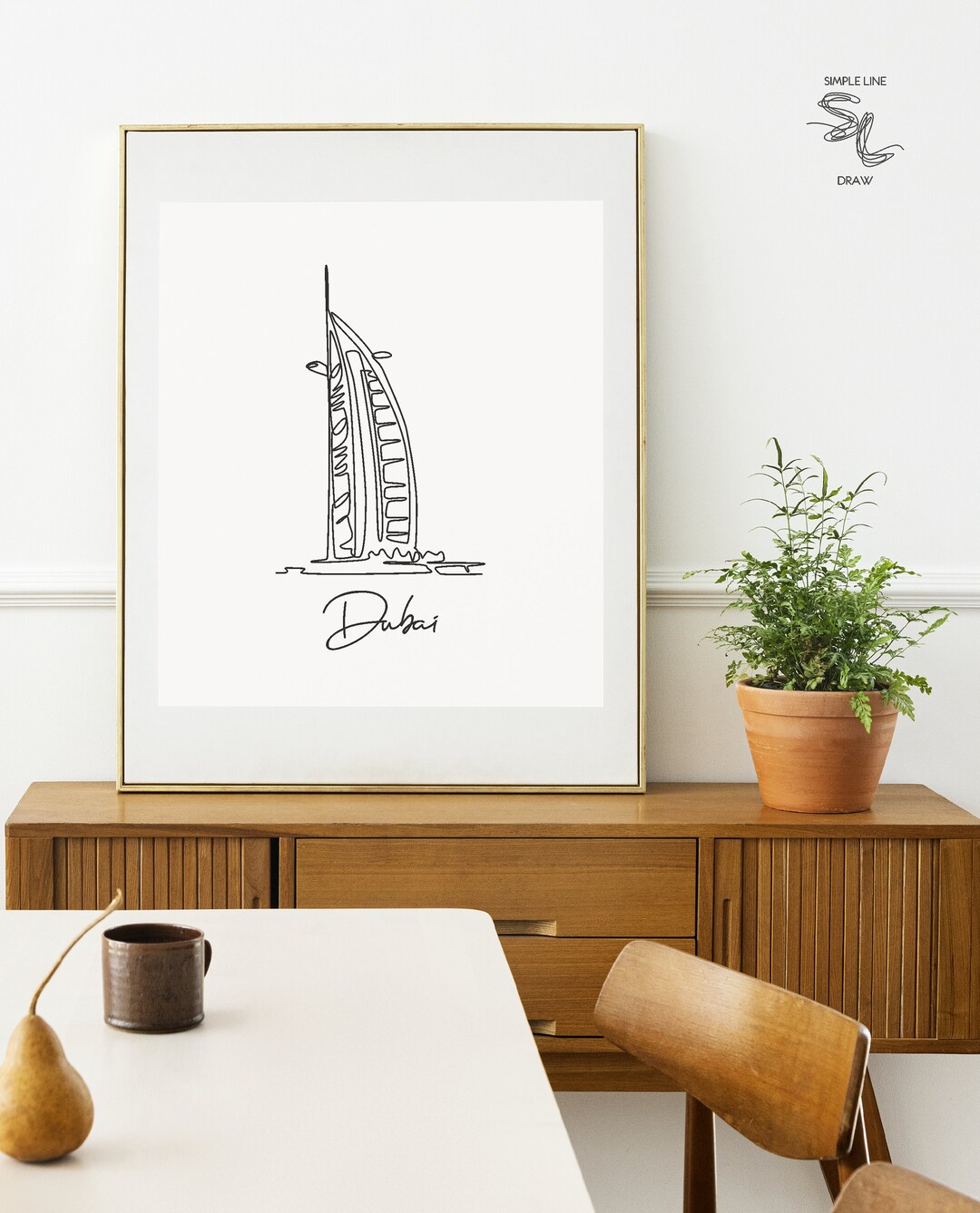 Burj Al Arab Dubai Poster Dubai Wall Art Dubai Print Art Etsy