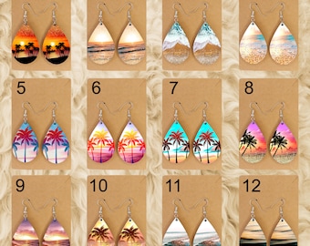 Beach Inspired Earrings