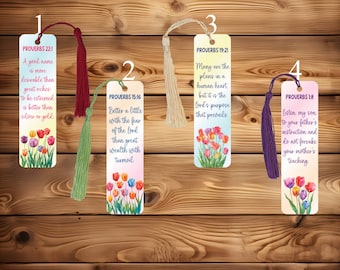 Bible Verse Bookmark, Metal Bookmark