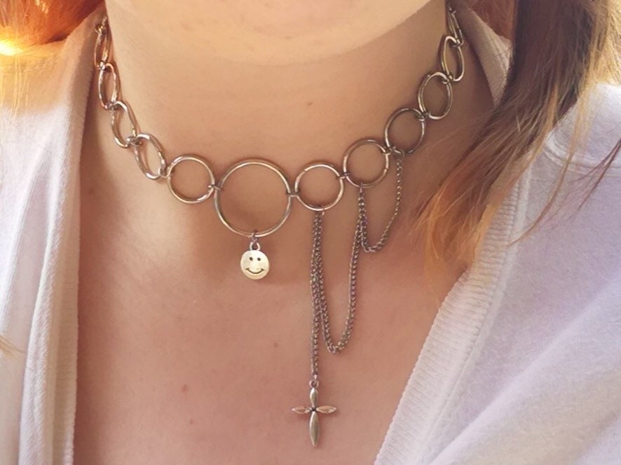 Boy girl necklace Etsy España