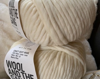 Wool and the gang,Yarn,chunky yarn,wool,chunky wool,Peruvian Wool