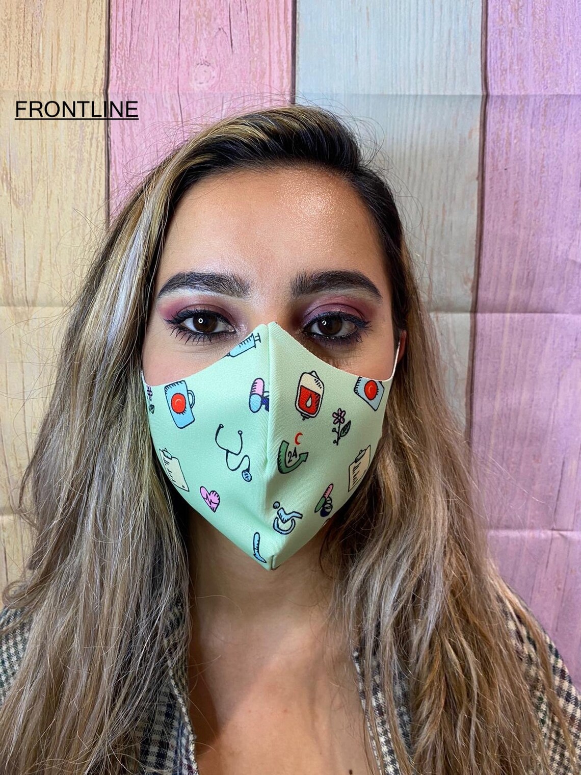 Cute Green Face Masks for Sale Best Reusable Face Masks for Etsy