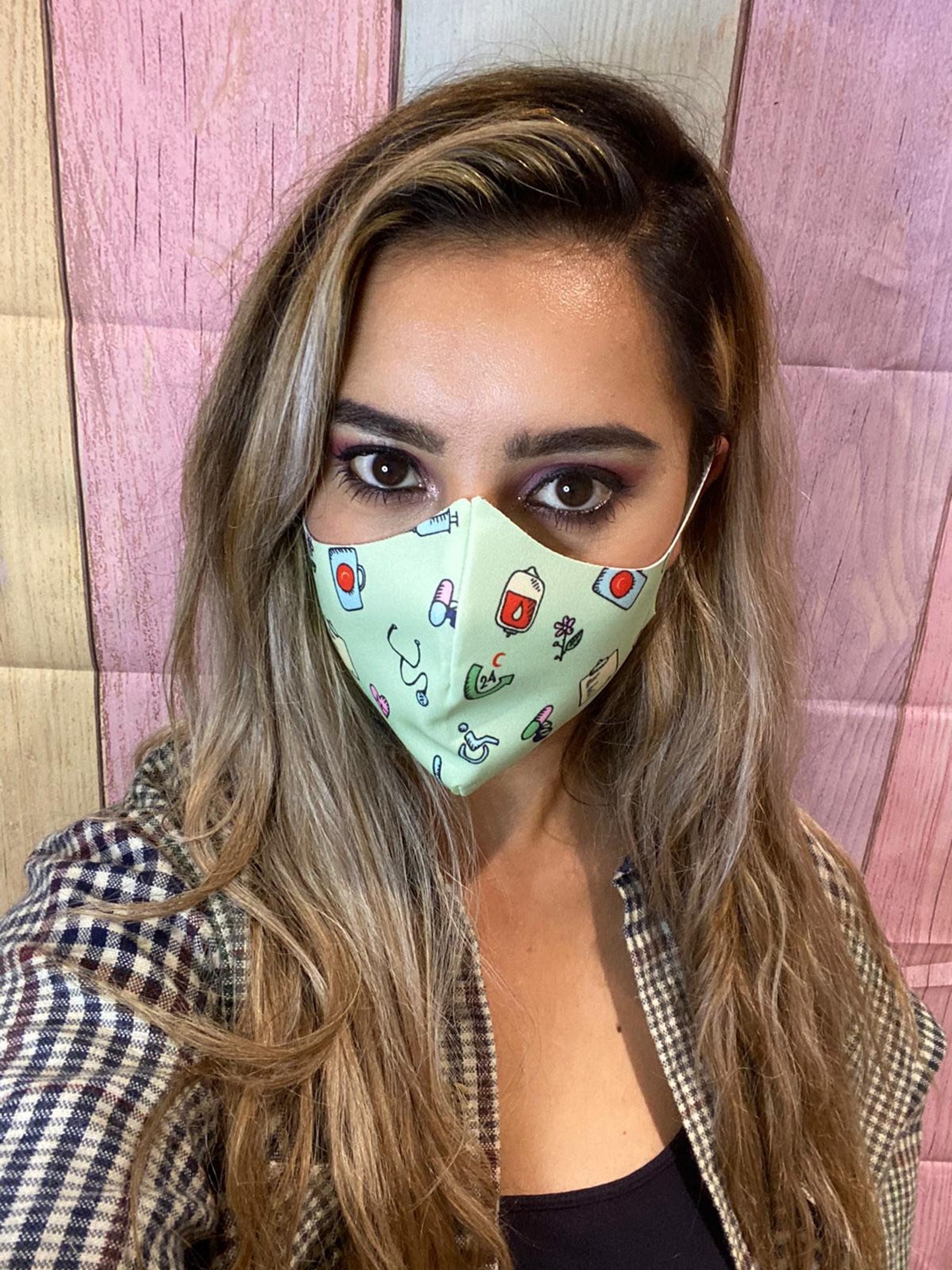 Cute Green Face Masks for Sale Best Reusable Face Masks for Etsy