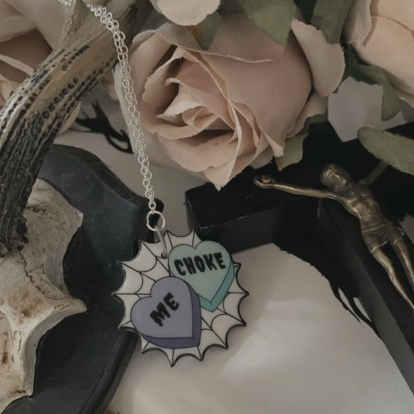 Choke Me Tattoo Etsy UK