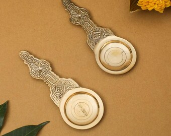 Aarti Spoon, Pooja Spoon, Hawan Spoon, Yagna Spoon, Spiritual Spoon,  Prayer Spoon, Puja Aarti Spoon, Pooja item, puja item