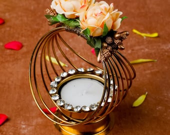 Metal Diyas, Diwali Diyas for Pooja, Diya Holder, Diwali Candle Holder, Diwali Tealight Candle Holder, Diwali Diya, Diwali Lamp, Diwali Gift