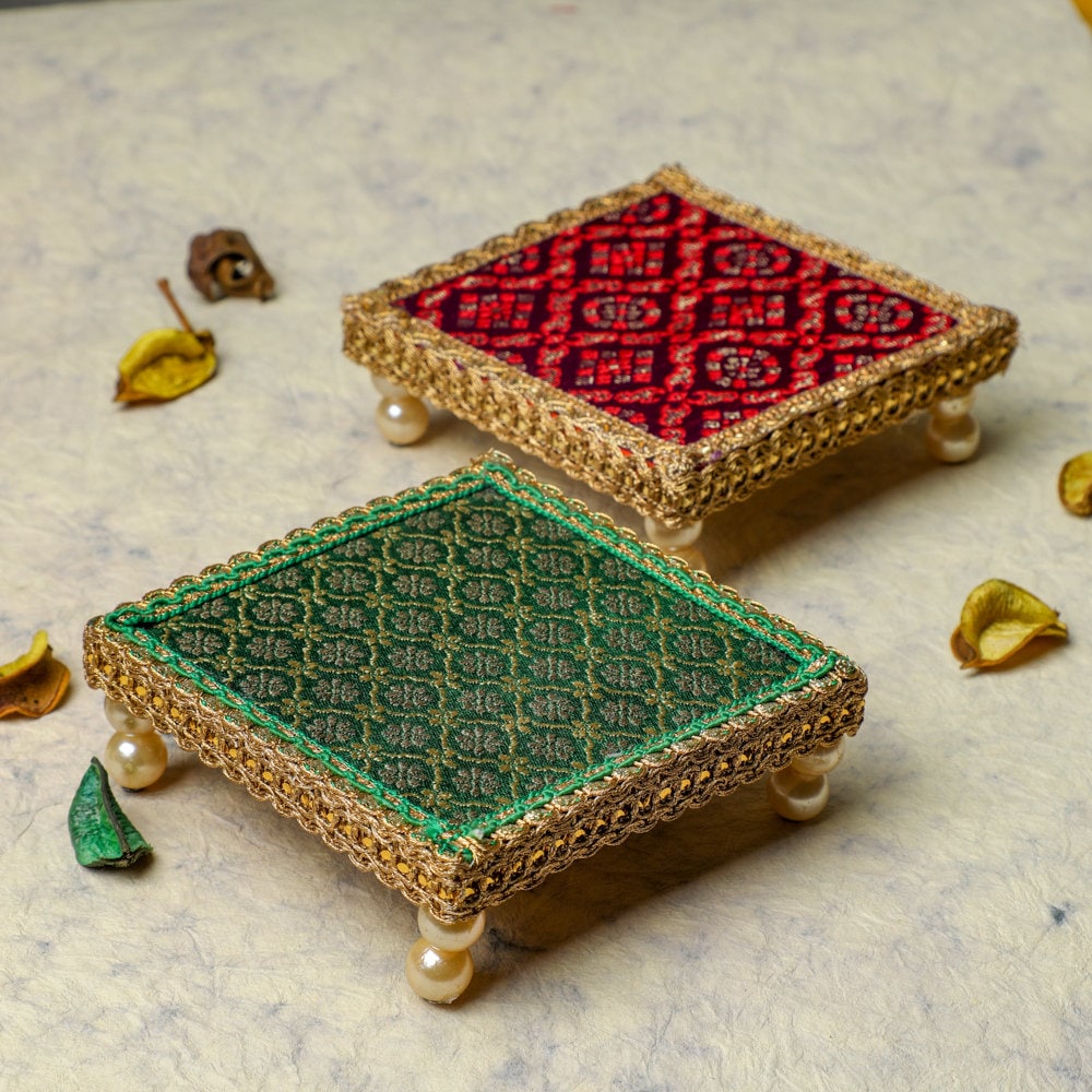 Aasan Mat Tea light holder for Diwali Decor, Indian return gifts, Indian wedding favor, diwali gift, mehndi décor, haldi décor, Pooja decor