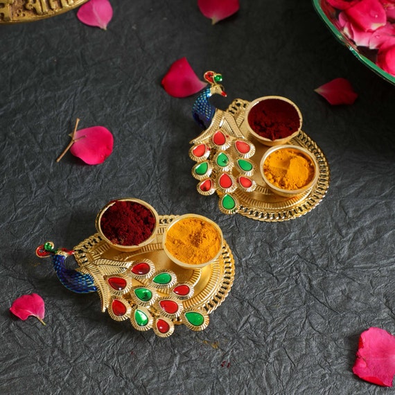 Haldi Kumkum in Glitter Bag Shape, Wedding Return Gifts