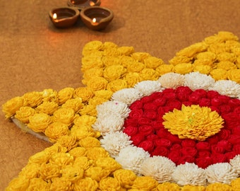 Rangoli Mat, Diwali Rangoli,  Rangoli Set, Rangoli Decoration, Indian Rangoli, Diya Rangoli, Diwali Rangoli, Diwali Gift, Diwali Decoration