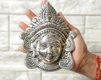 Durga Mata Face, Indian Goddess Wall hanging, Pooja Return Gifts, Golu gifts, Navratri return gift, Indian Return Gifts, Housewarming Gifts