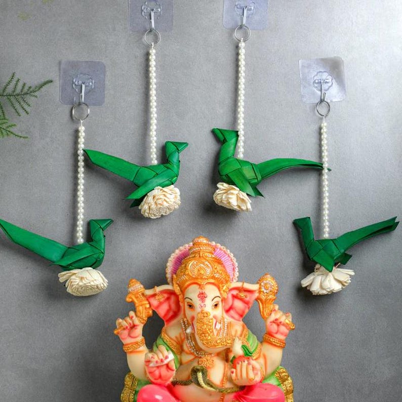 Pooja Decorations, Temple Decor, Pooja Backdrop Decor, House warming decor, haldi mehendi decor, Indian wedding Decor, Diwali decorations Style 2