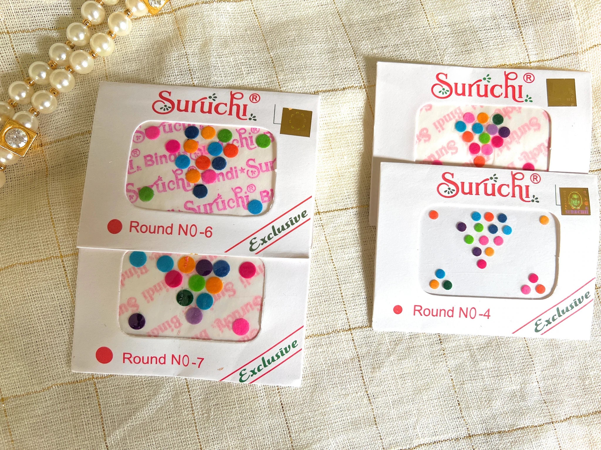 Bindi for Traditional Functions | Colorful Bindi Stickers | Non-harmful ...