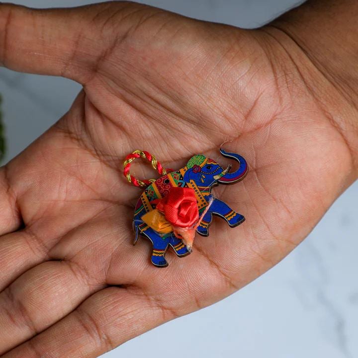 Haldi Kumkum | Set of 6 | Pasupu kumkum | Tamboolam | Pooja | Return Gift | Give Away | Made in India | HKBag3