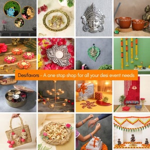 Gold Floral Indian sweet box, Wedding favor box, Indian return gifts Box, Bulk Mithai box, Diwali Empty Sweet boxes, Ladoo box, Pooja Favors image 6