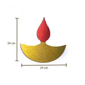Diya Cutout, Diya Decor for Diwali, Diwali Decoration, Diwali Diya, Diy ...