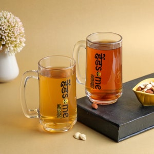 Punjabi Beer Mug, Bear mug For Brother, father, Fathers day Gift, Punjabi Gujrati Dad brother gift Desi gifts for Men, Quirky/funny beer mug