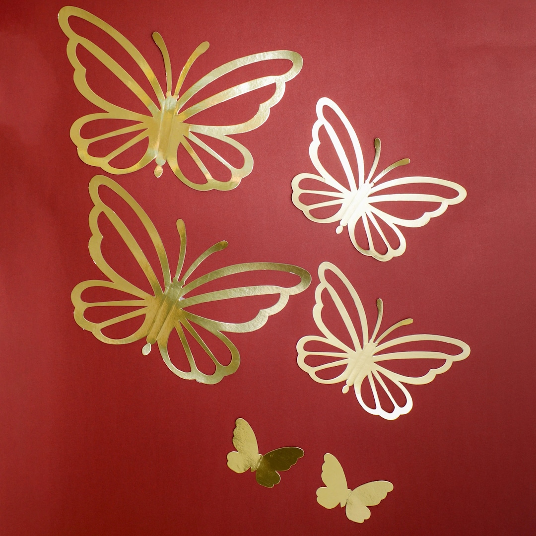Butterfly Wall Cutouts, Butterfly Cutout for Backdrop, Paper Butterfly