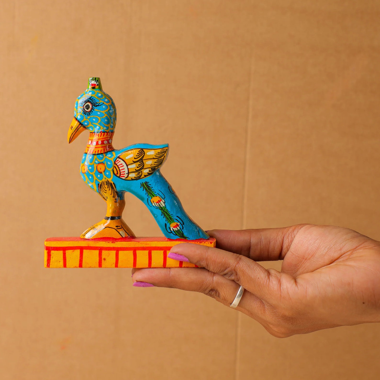 Wooden Peacock Figurine for Indian Return Gift Return Gift Etsy