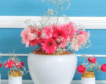 DesiFavors Traditional Indian Pickle Jar, Indian Achaar barni, Ceramic Big Pickle Jars, Handmade pottery containers, indian kitchen decor