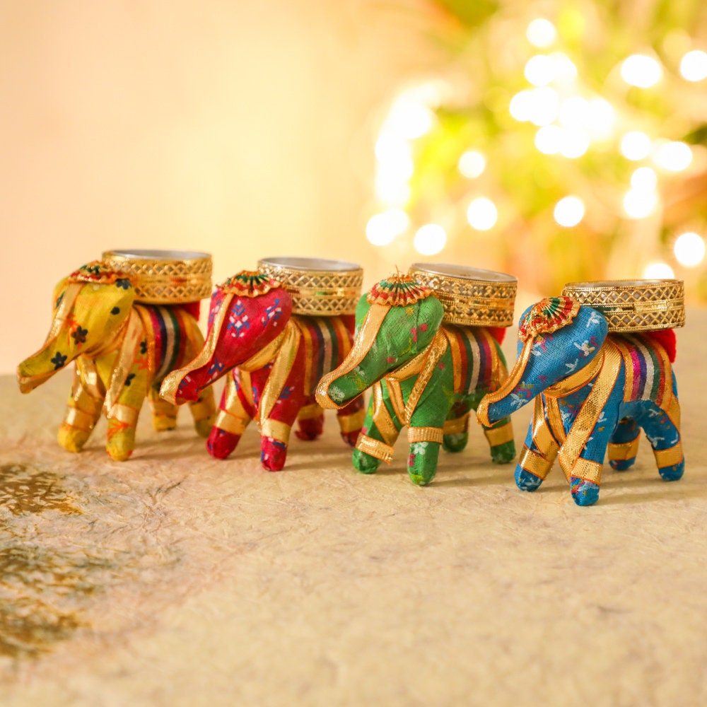 Elephant Tealight Holder Bulk Tea Light Holder Diwali Gift