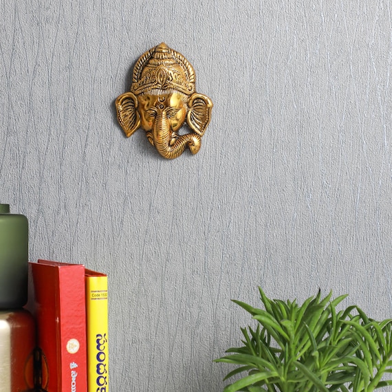 Ganesha Face Wall Hanging Indian Wedding Return Gifts Diwali Etsy