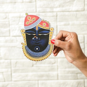 Lord Shrinathji Cutouts | indian god cutouts | wedding decor | housewarming party decor | pooja ceremony decor | god cutouts | home styling